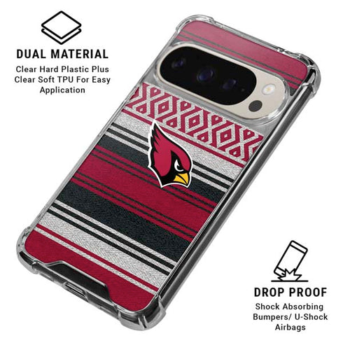 NFL Arizona Cardinals Trailblazer Pixel 9/9 Pro Clear Case
